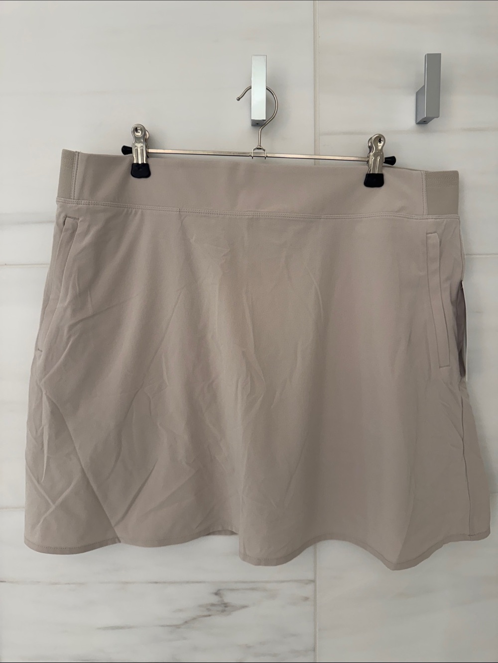 Athleta Brooklyn Heights Skort in Taupe
